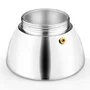 Monix Cafetera Italiana Induction Inox Roja, 9 Tazas